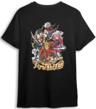 Naruto Anime LOOM Oversized T-Shirt - Black  for sale in Egypt from Games2Egypt