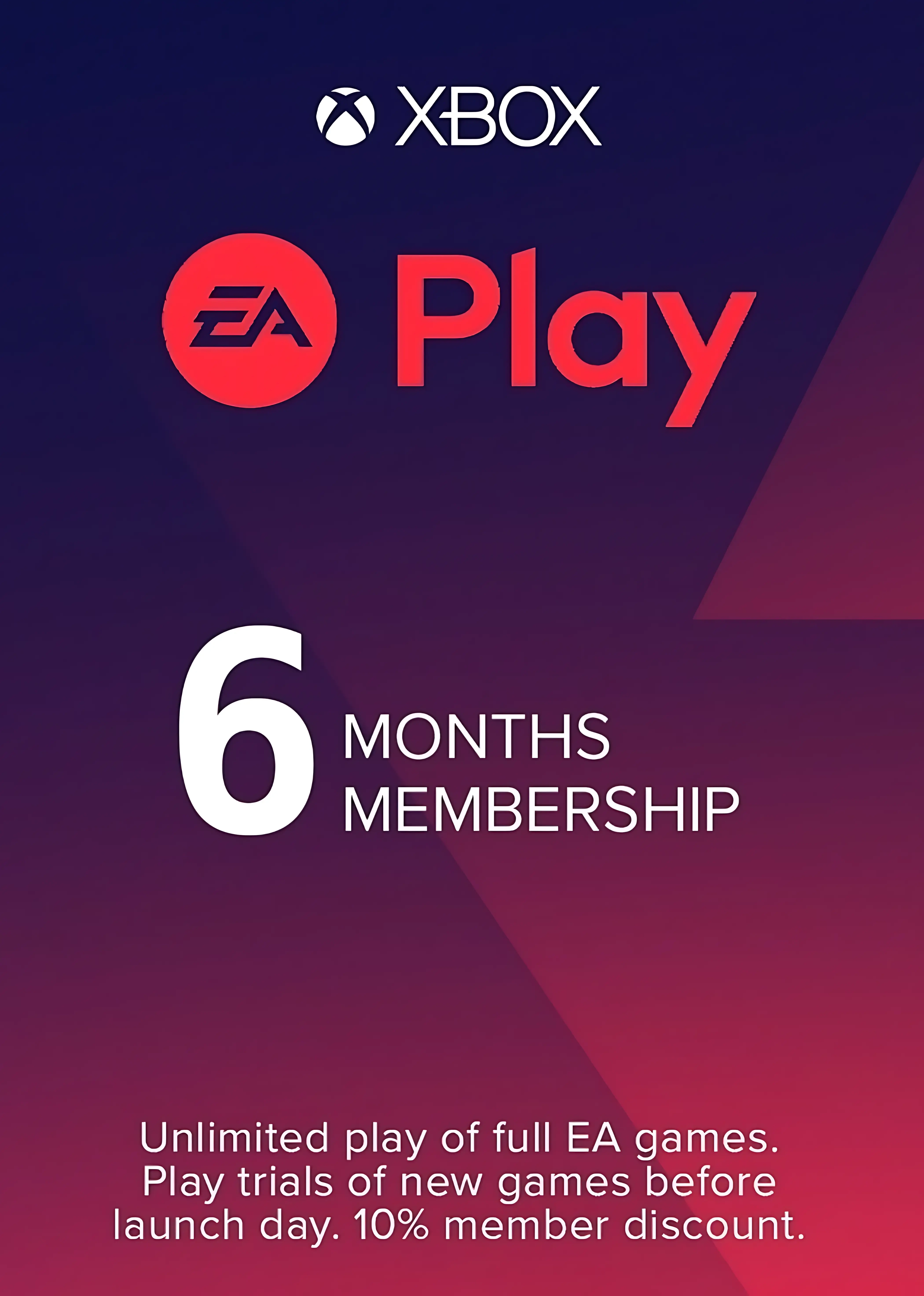 EA Play 6 Months Xbox Live Key Global  for sale in Egypt from Games2Egypt