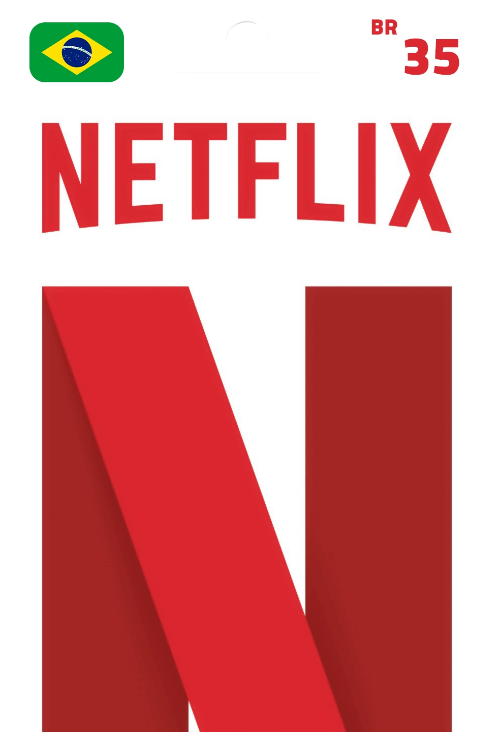 Netflix Gift Card 35 BRL Key - Brazil  for sale in Egypt from Games2Egypt