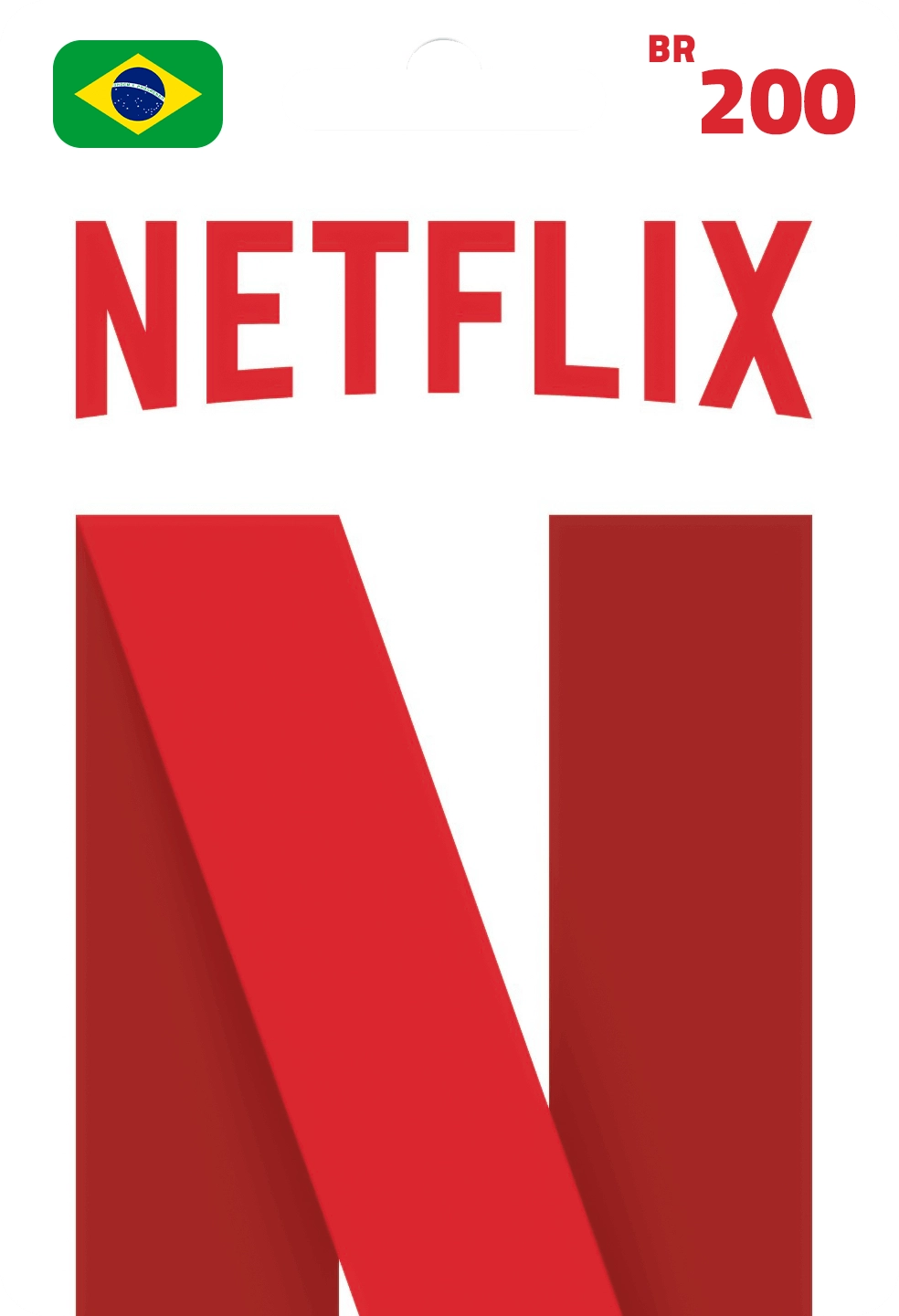 Netflix Gift Card 200 BRL Key - Brazil  for sale in Egypt from Games2Egypt