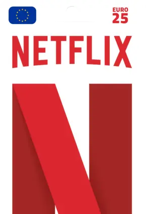 Netflix Gift Card 25 EUR Key - Europe