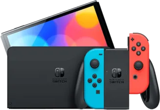 Nintendo Switch Console - OLED Model - Red and Blue (101754)