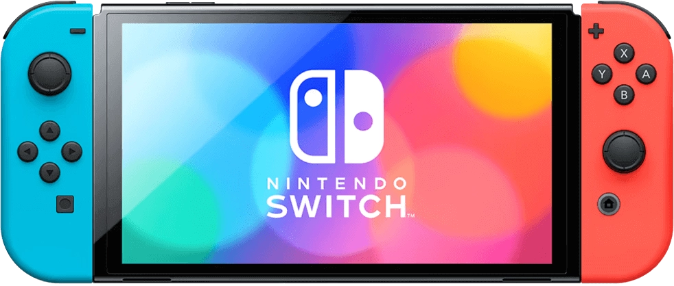 Nintendo Switch Console - OLED Model - Red and Blue  for sale in Egypt from Games2Egypt