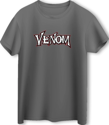 Spider-Man Venom LOOM Oversized T-Shirt - Gray