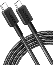 Anker 322 USB-C to USB-C Cable - 6ft Braided - Black (102425)
