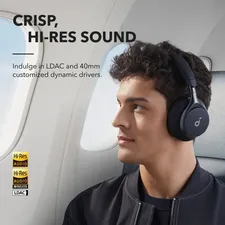 Soundcore by Anker Space One | Active Noise Cancelling Headphones - Jet Black  for sale in Egypt from Games2Egypt