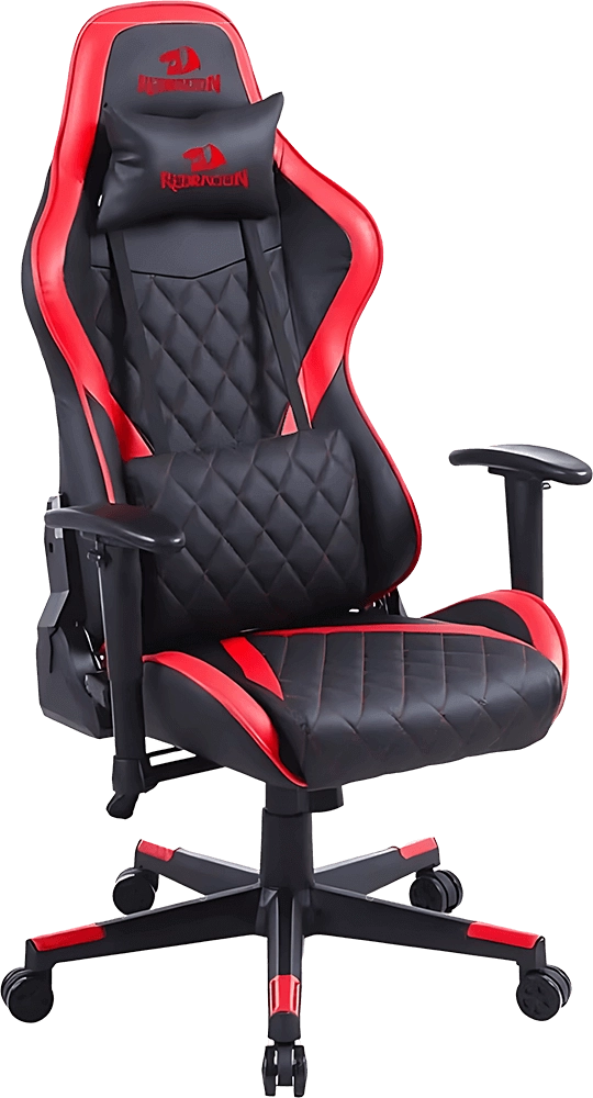 Redragon Gaia C211 GAMING CHAIR – Black/Red  for sale in Egypt from Games2Egypt