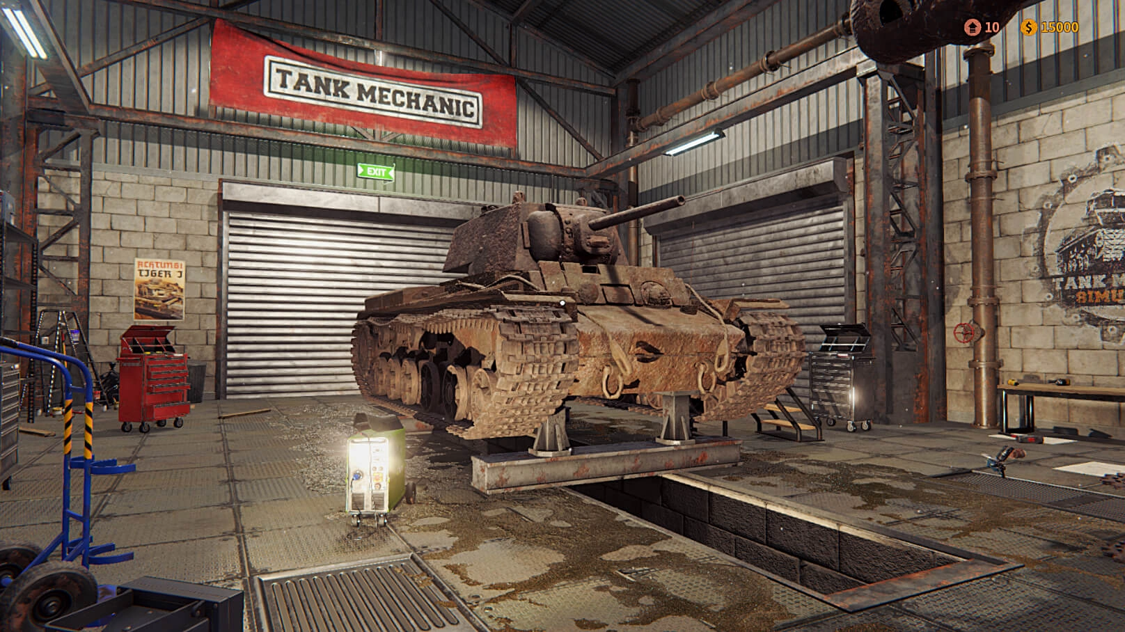 Tank Mechanic Simulator  for sale in Egypt from Games2Egypt