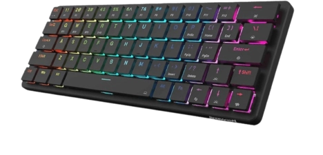 Redragon K624 Pro Mechanical Gaming Keyboard RGB LED Backlit 63 Key -  for sale in Egypt from Games2Egypt