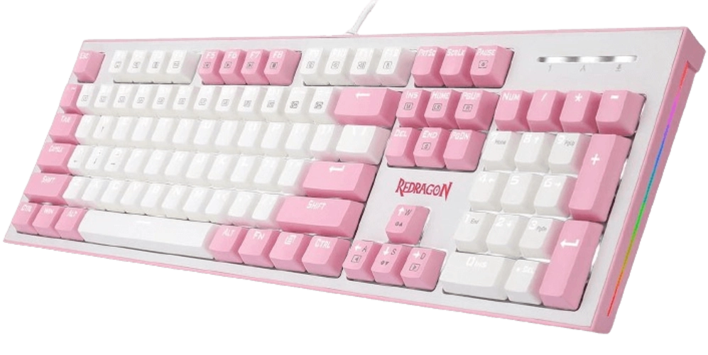 Redragon K623 HADES Dual Color Keys Mechanical Gaming Keyboard  White LED  for sale in Egypt from Games2Egypt