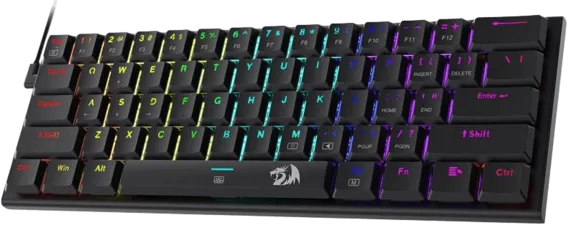 Redragon K614 Anivia 60% Ultra Thin Wired Mechanical Keyboard  for sale in Egypt from Games2Egypt