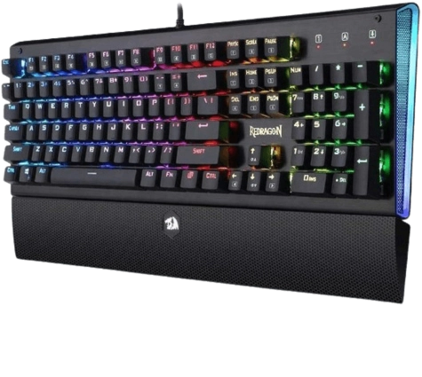 Redragon ARYAMAN K569 RGB MECHANICAL GAMING KEYBOARD - BROWN Switches