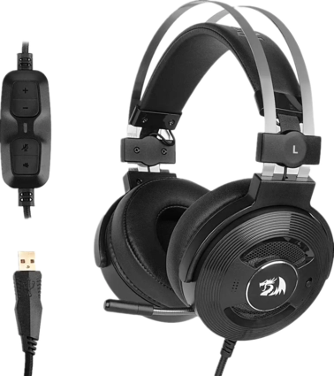 Redragon H991 TRITON Wired Active Noise Canceling Gaming Headset