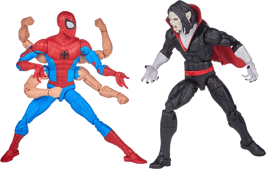 Marvel Legends pack 2 figurines Spider-Man & Morbius - Action Figure  for sale in Egypt from Games2Egypt