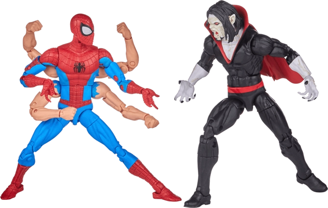 Marvel Legends pack 2 figurines Spider-Man & Morbius - Action Figure