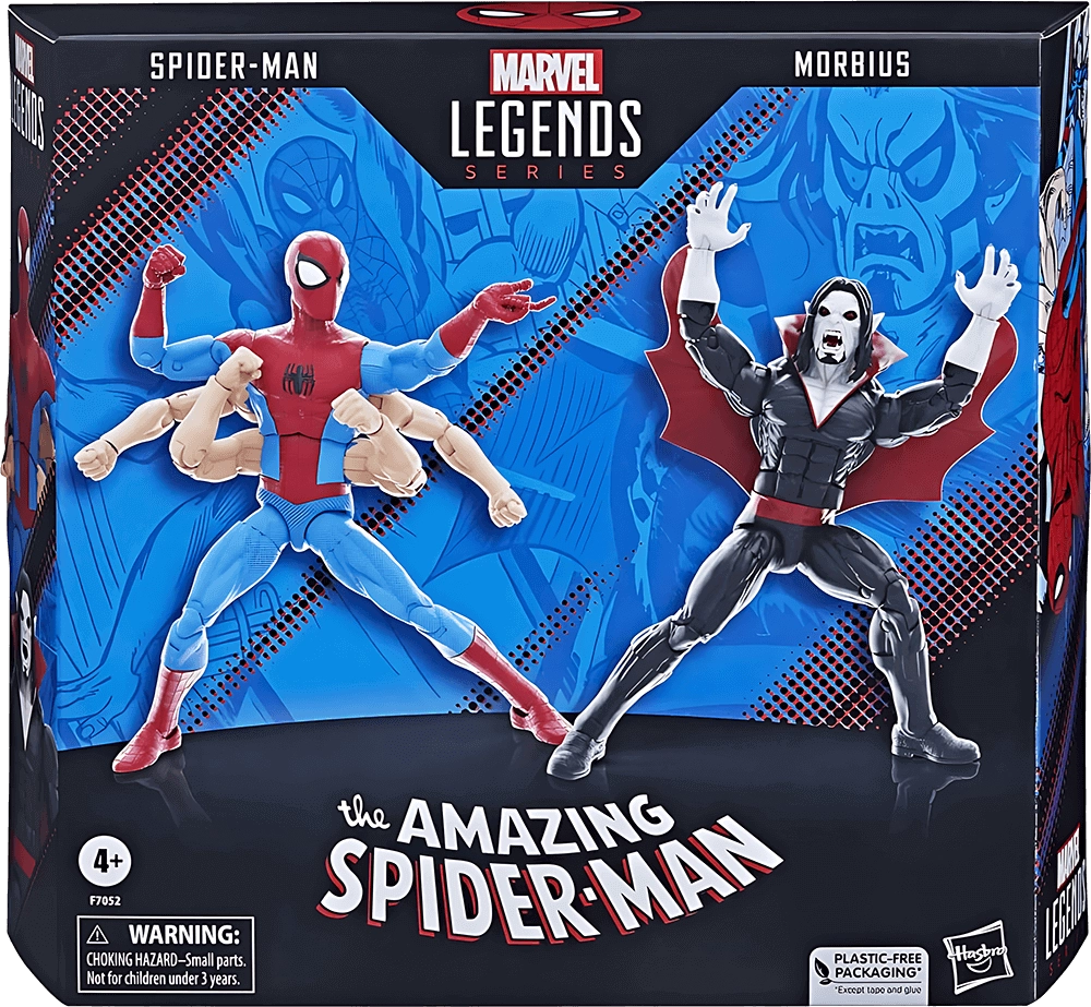 Marvel Legends pack 2 figurines Spider-Man & Morbius - Action Figure  for sale in Egypt from Games2Egypt