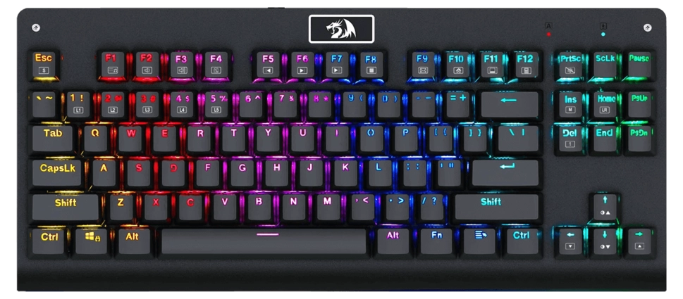 Redragon K568 Rgb DARK AVENGER Mechanical Wired Gaming Keyboard - Blue Switches