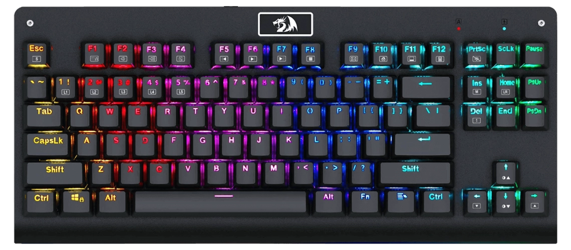 Redragon K568 Rgb DARK AVENGER Mechanical Wired Gaming Keyboard - Blue Switches  for sale in Egypt from Games2Egypt