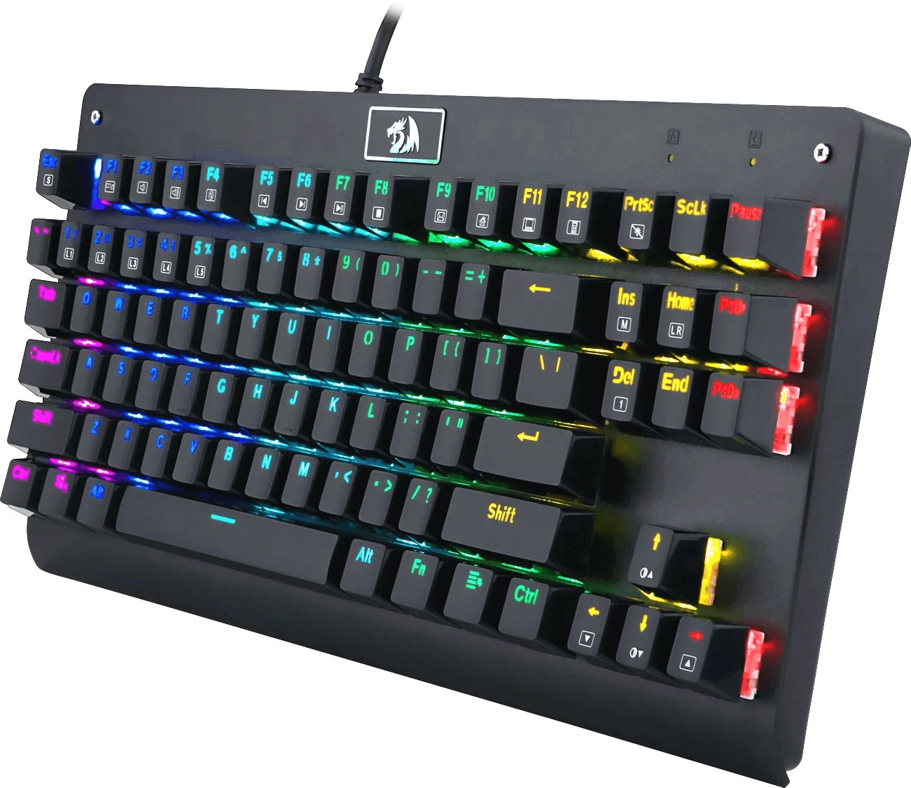 Redragon K568 Rgb DARK AVENGER Mechanical Wired Gaming Keyboard - Blue Switches  for sale in Egypt from Games2Egypt