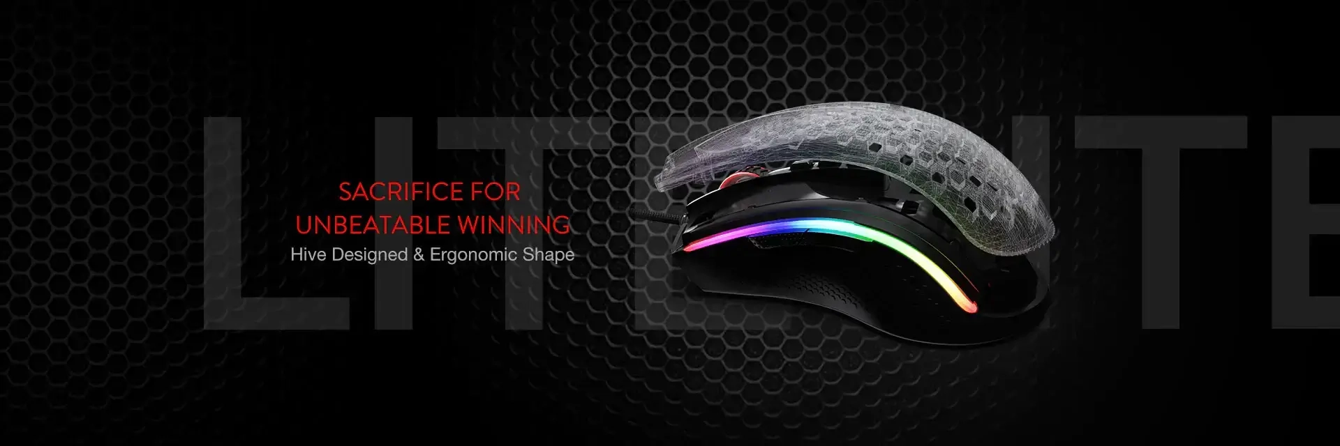 Redragon M808 Storm Lightweight RGB Gaming Mouse  for sale in Egypt from Games2Egypt