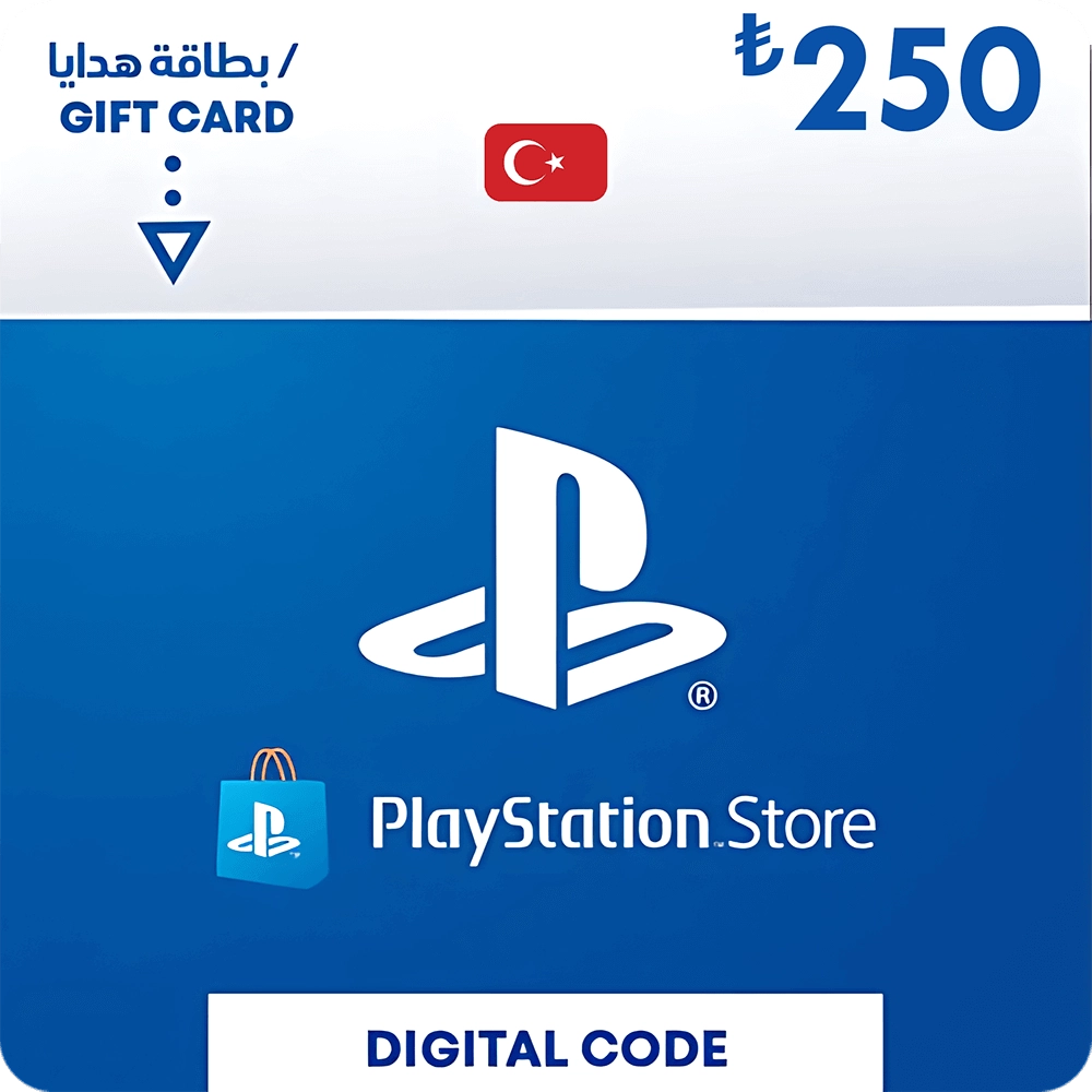 PSN 250 TRY (TR) Card TURKEY  for sale in Egypt from Games2Egypt