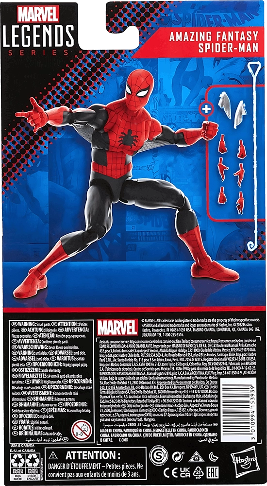 Marvel Legends Spider Man (Amazing Fantasy Spider-Man) - Action Figure  for sale in Egypt from Games2Egypt