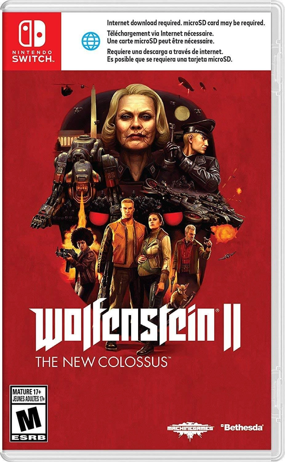 Wolfenstein II (2): The New Colossus - Nintendo Switch - Used  for sale in Egypt from Games2Egypt