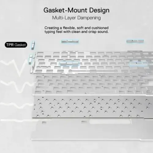 Redragon K649 78% Wired Gasket RGB Gaming Keyboard  for sale in Egypt from Games2Egypt