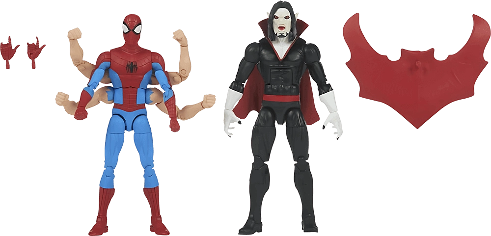 Marvel Legends pack 2 figurines Spider-Man & Morbius - Action Figure  for sale in Egypt from Games2Egypt