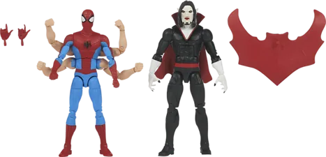 Marvel Legends pack 2 figurines Spider-Man & Morbius - Action Figure