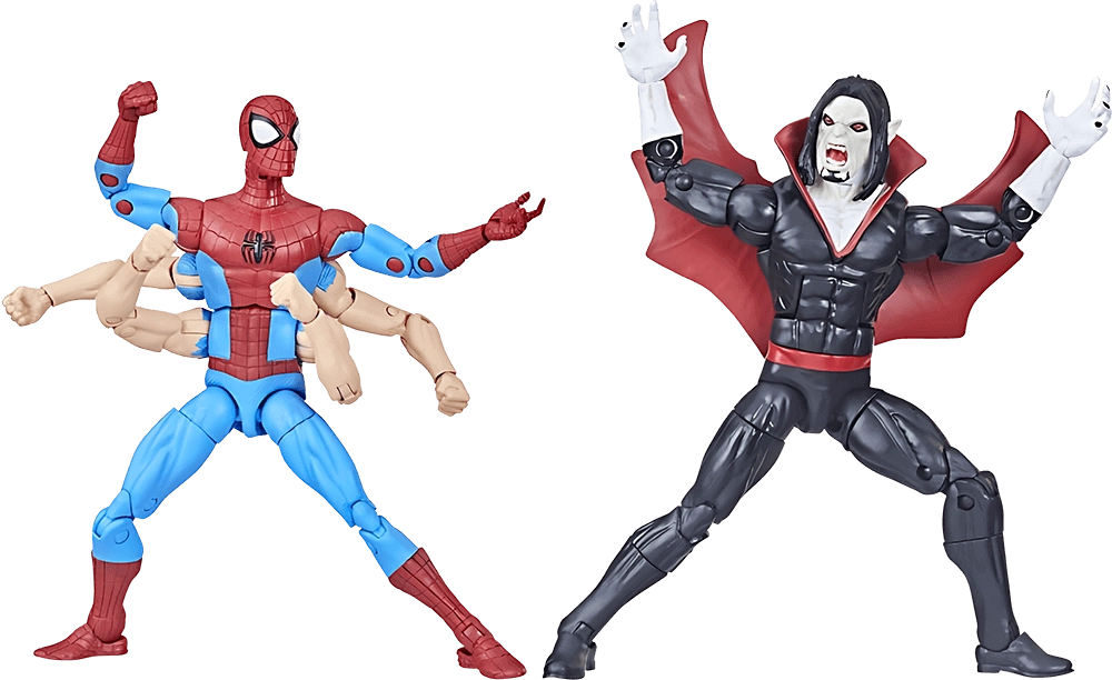 Marvel Legends pack 2 figurines Spider-Man & Morbius - Action Figure  for sale in Egypt from Games2Egypt