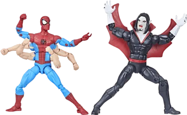 Marvel Legends pack 2 figurines Spider-Man & Morbius - Action Figure