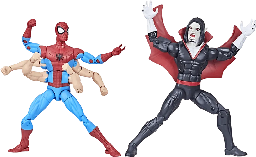 Marvel Legends pack 2 figurines Spider-Man & Morbius - Action Figure