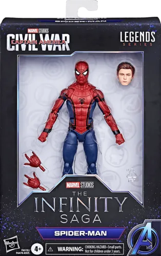 Marvel Legends Spider Man (Captain America Civil War) - Action Figure  for sale in Egypt from Games2Egypt