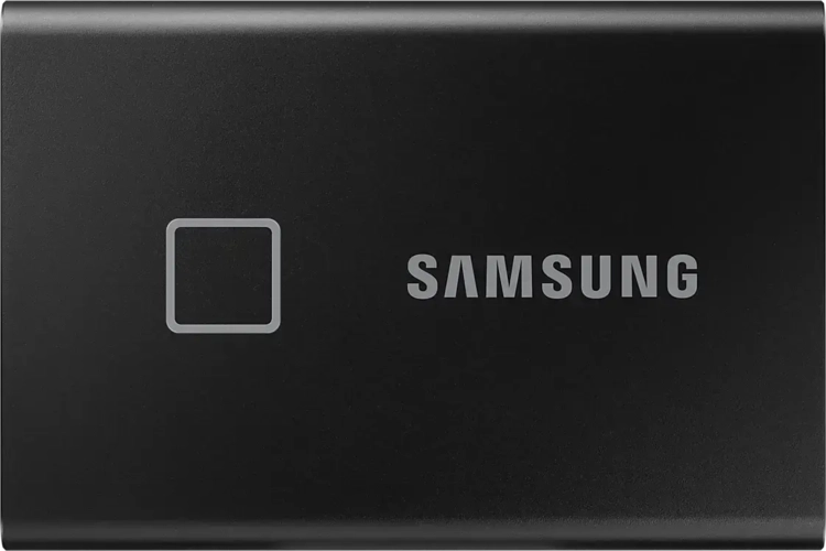 Samsung T7 Touch Portable External SSD - Black - 1TB 