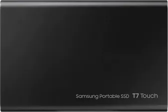 Samsung T7 Touch Portable External SSD - Black - 1TB 