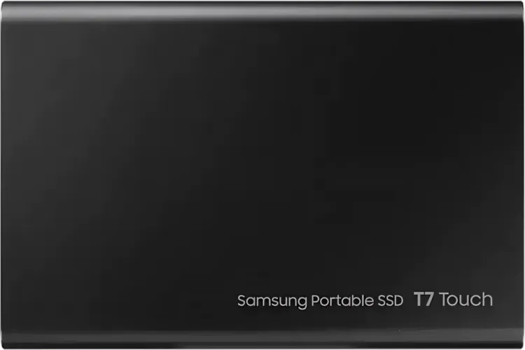 Samsung T7 Touch Portable External SSD - Black - 1TB 