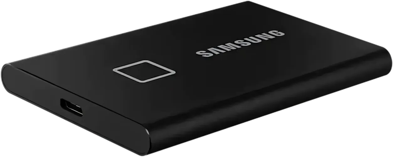 Samsung T7 Touch Portable External SSD - Black - 1TB 