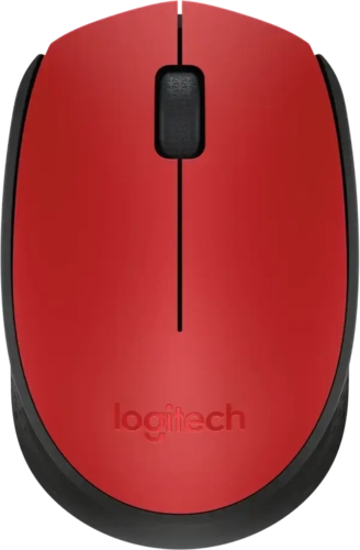 Logitech Wireless M171 Gaming Mouse - Red