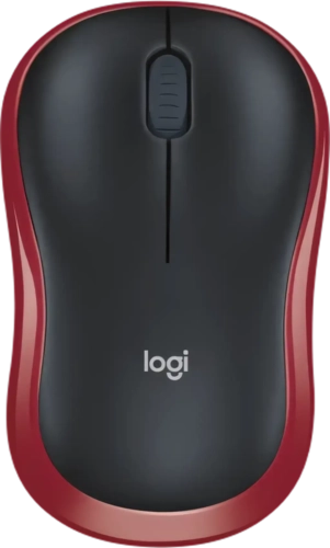 Logitech M185 Wireless Gaming Mouse - Red