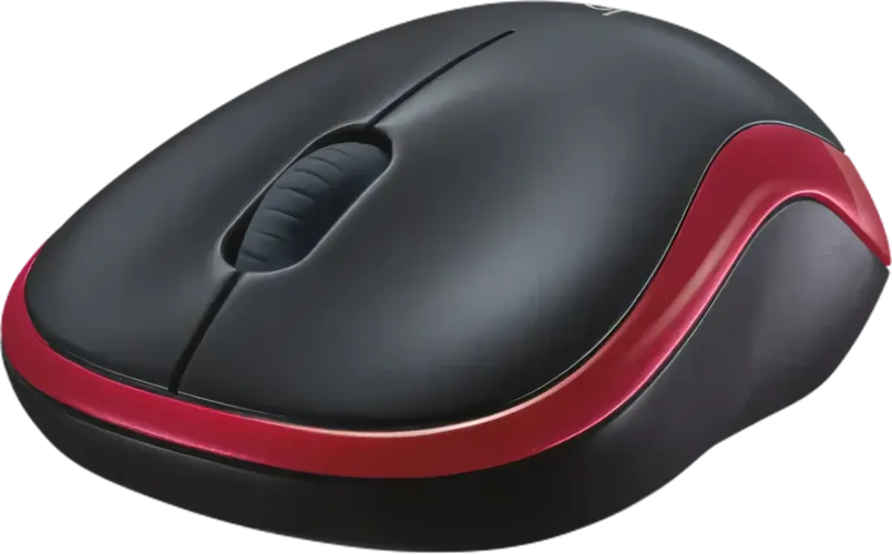 Logitech M185 Wireless Gaming Mouse - Red