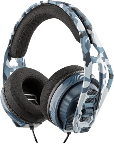 RIG 400HS Wired Gaming Headset - Camouflage Blue