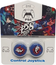 Persona 5 Analog Freek and Grips for PS5 and PS4 - Blue -  for sale in Egypt from Games2Egypt