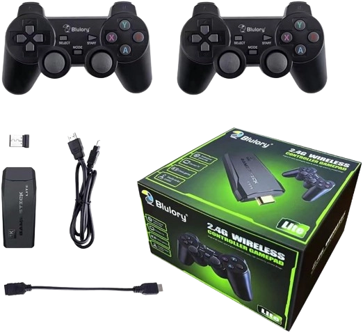 Game Stick Lite 4K Retro Console with Wireless Controllers  for sale in Egypt from Games2Egypt