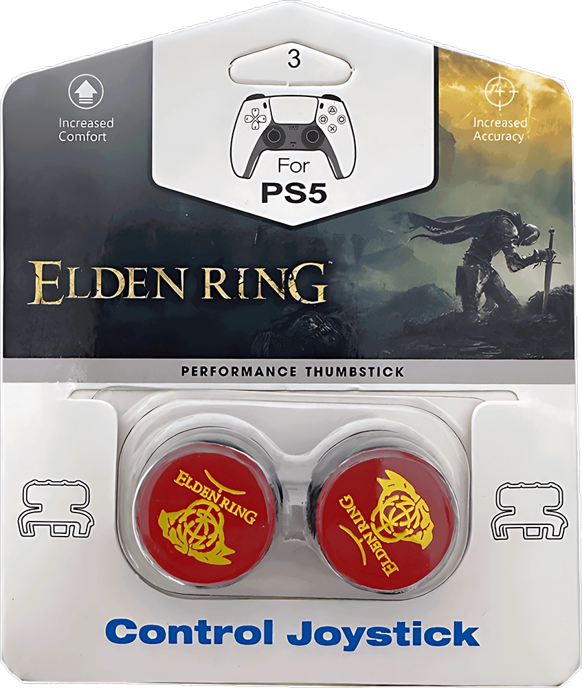 Elden Ring Analog Freek and Grips for PS5 and PS4 - Red  for sale in Egypt from Games2Egypt