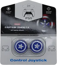 Captain America Analog Freek and Grips for PS5 and PS4 - Blue (103324)