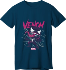 Spider-Man Venom LOOM Kids T-Shirt - Royal -  for sale in Egypt from Games2Egypt