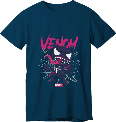 Spider-Man Venom LOOM Kids T-Shirt - Royal