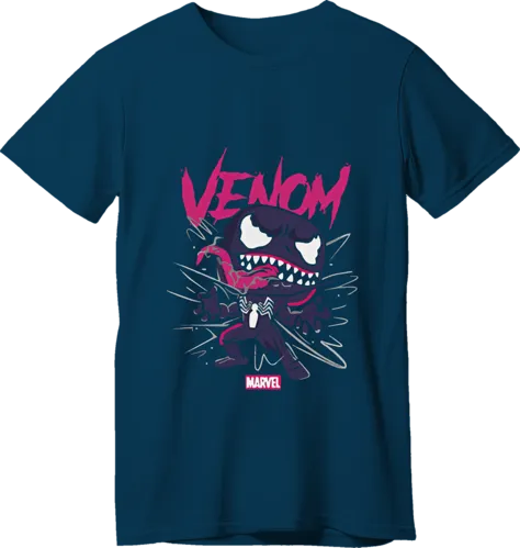 Spider-Man Venom LOOM Kids T-Shirt - Royal