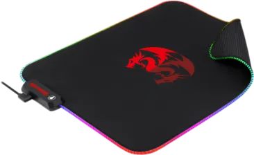 Redragon P026 RGB Mouse Pad, Soft Cloth  for sale in Egypt from Games2Egypt